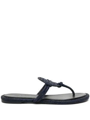 Tory Burch Blue Sandals