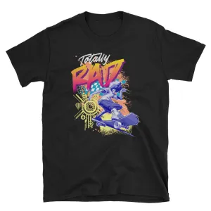 Totally Rad Afro Skater Short-Sleeve Unisex T-Shirt