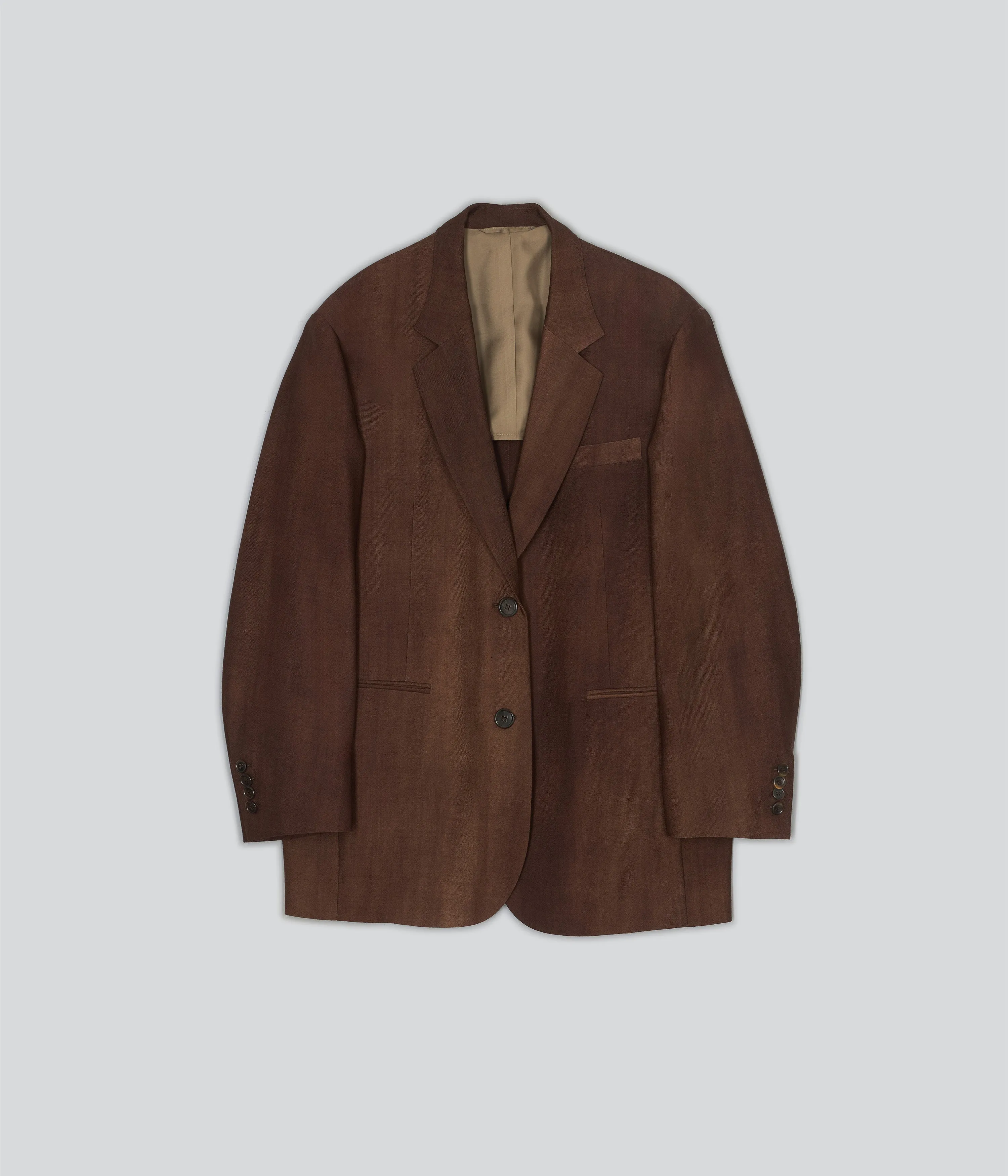 Two Button Blazer in Cinnamon