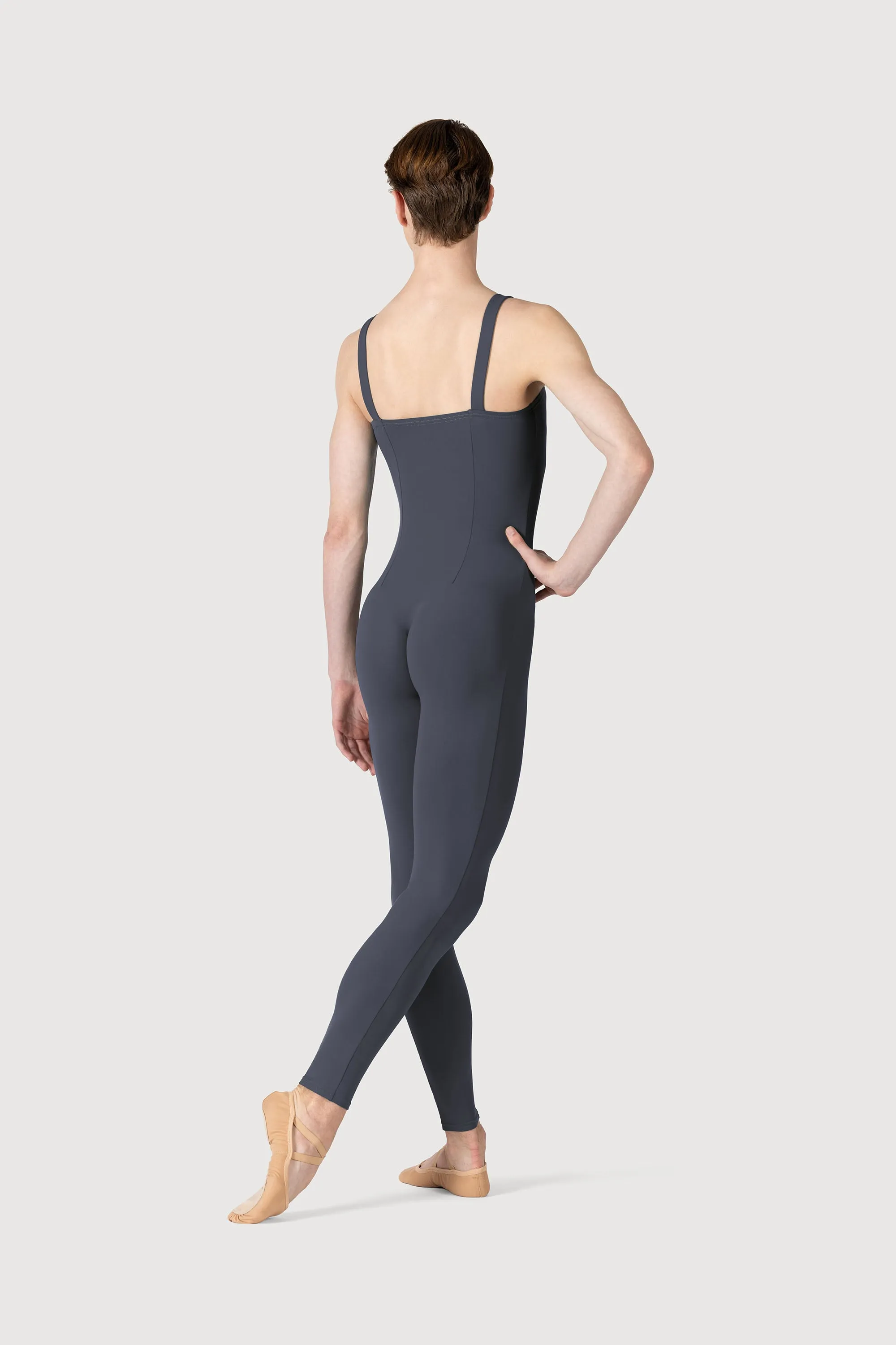 U3700M - Bloch Curtis Tank Strap Seamed Mens Unitard