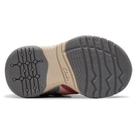 UK 4 Pink Combo Feather Pace Trainers
