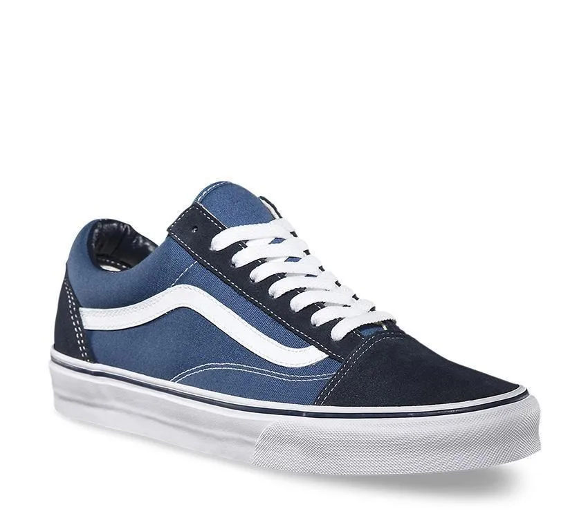 VANS CLASSIC OLD SKOOL NAVY BLUE WHITE