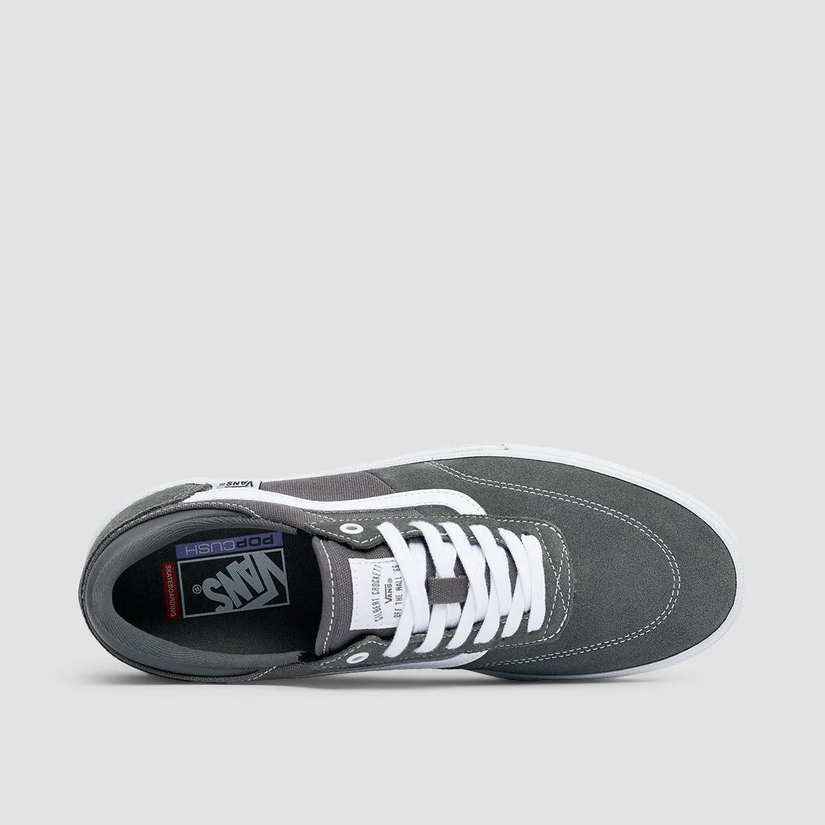 Vans Gilbert Crockett Shoes - Pewter/True White