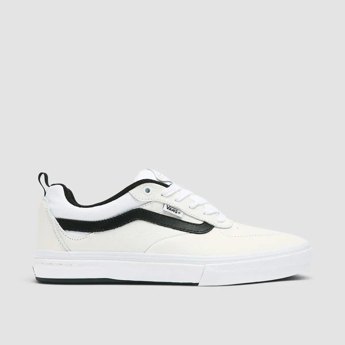 Vans Kyle Walker Shoes - Leather True White/Black - Kids