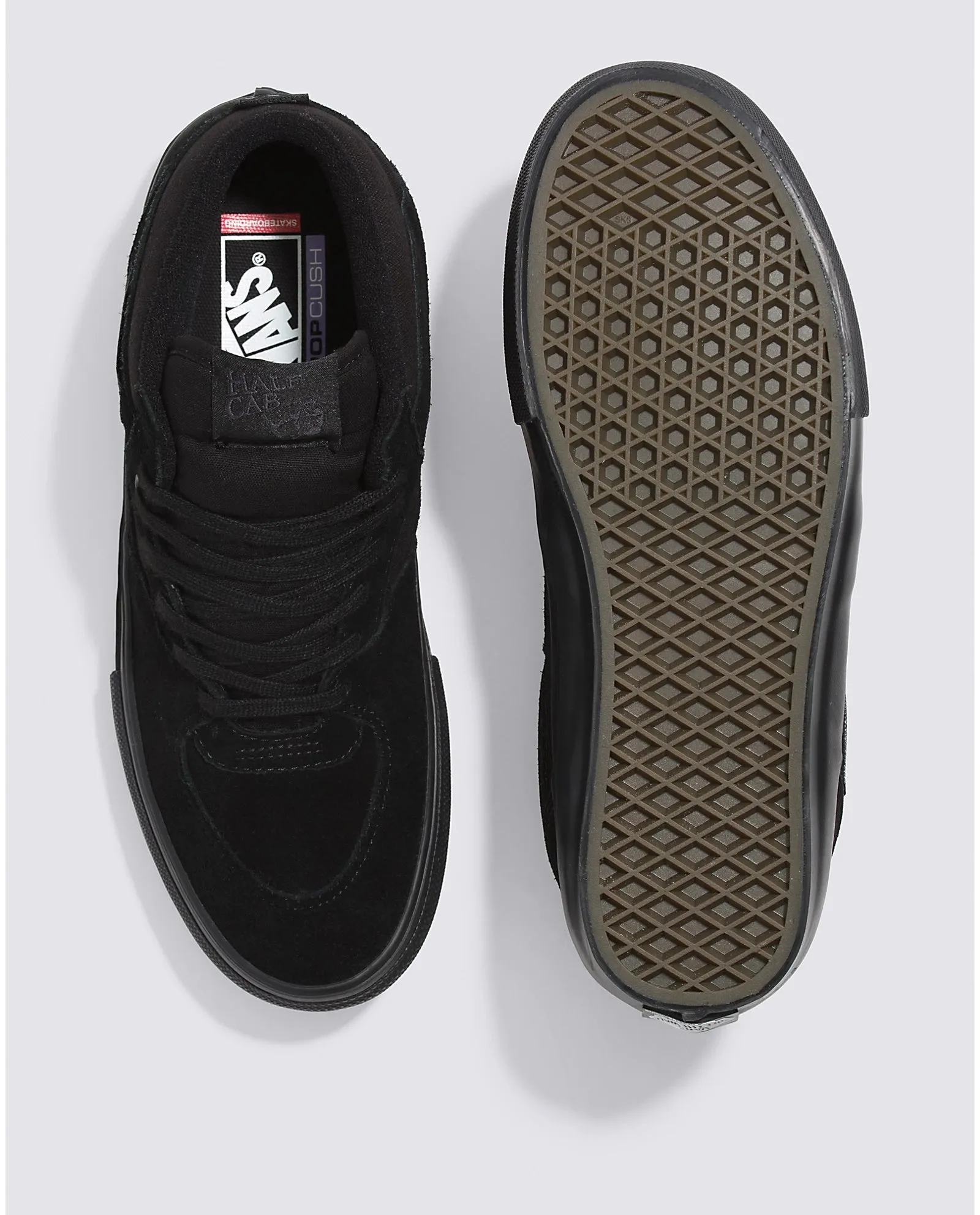 VANS SKATE HALF CAB BLACK BLACK