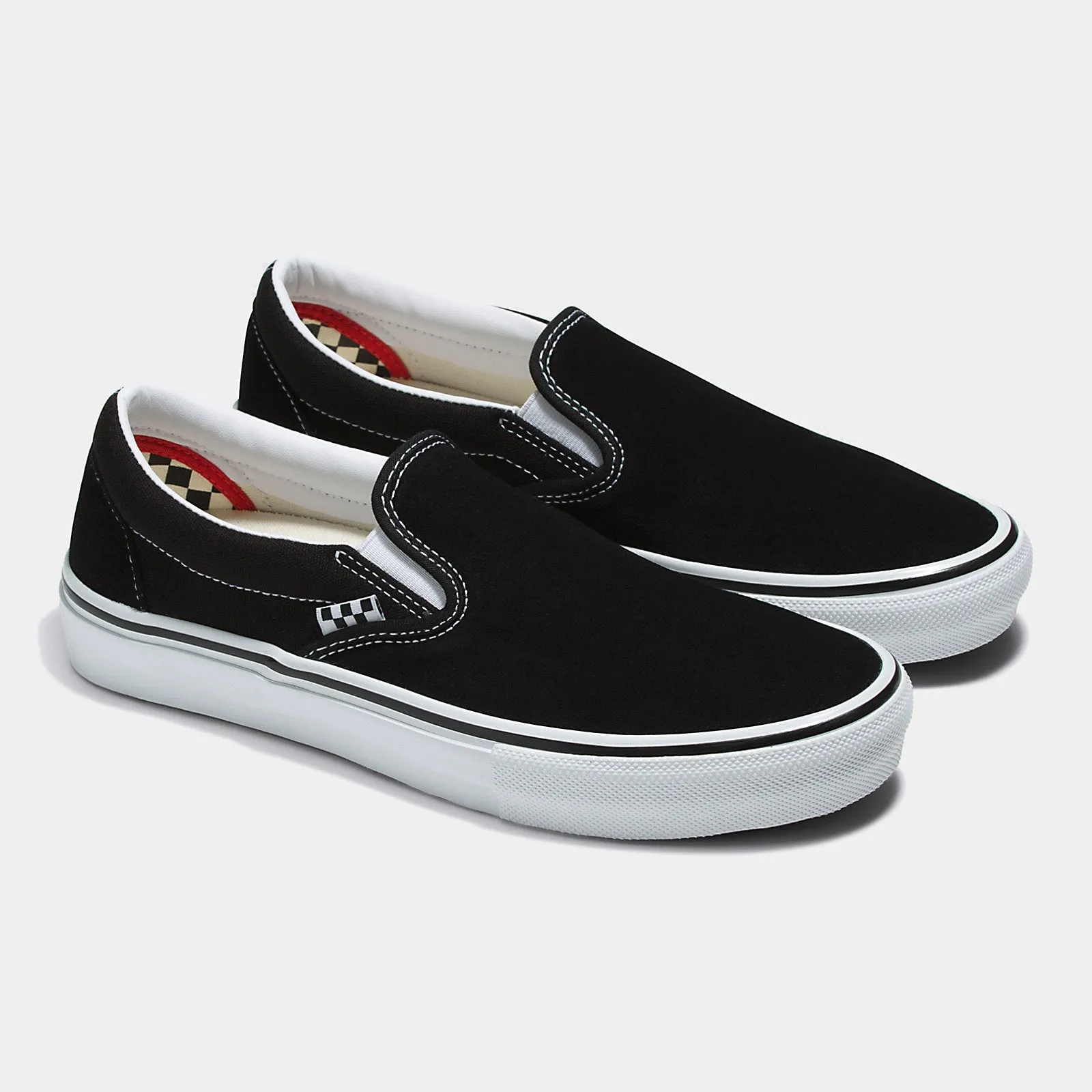VANS SKATE SLIP-ON - BLACK/WHITE