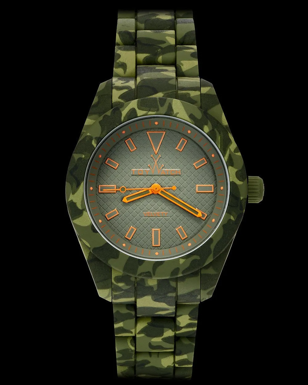 VELVETY CAMOUFLAGE GREEN