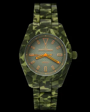 VELVETY CAMOUFLAGE GREEN