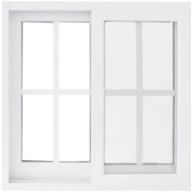 Ventana Francesa De Pvc 60X60 cm