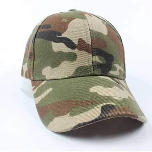 Vintage Men Military Hunting Fishing Hat Women Army Adjustable Baseball Outdoor Cap