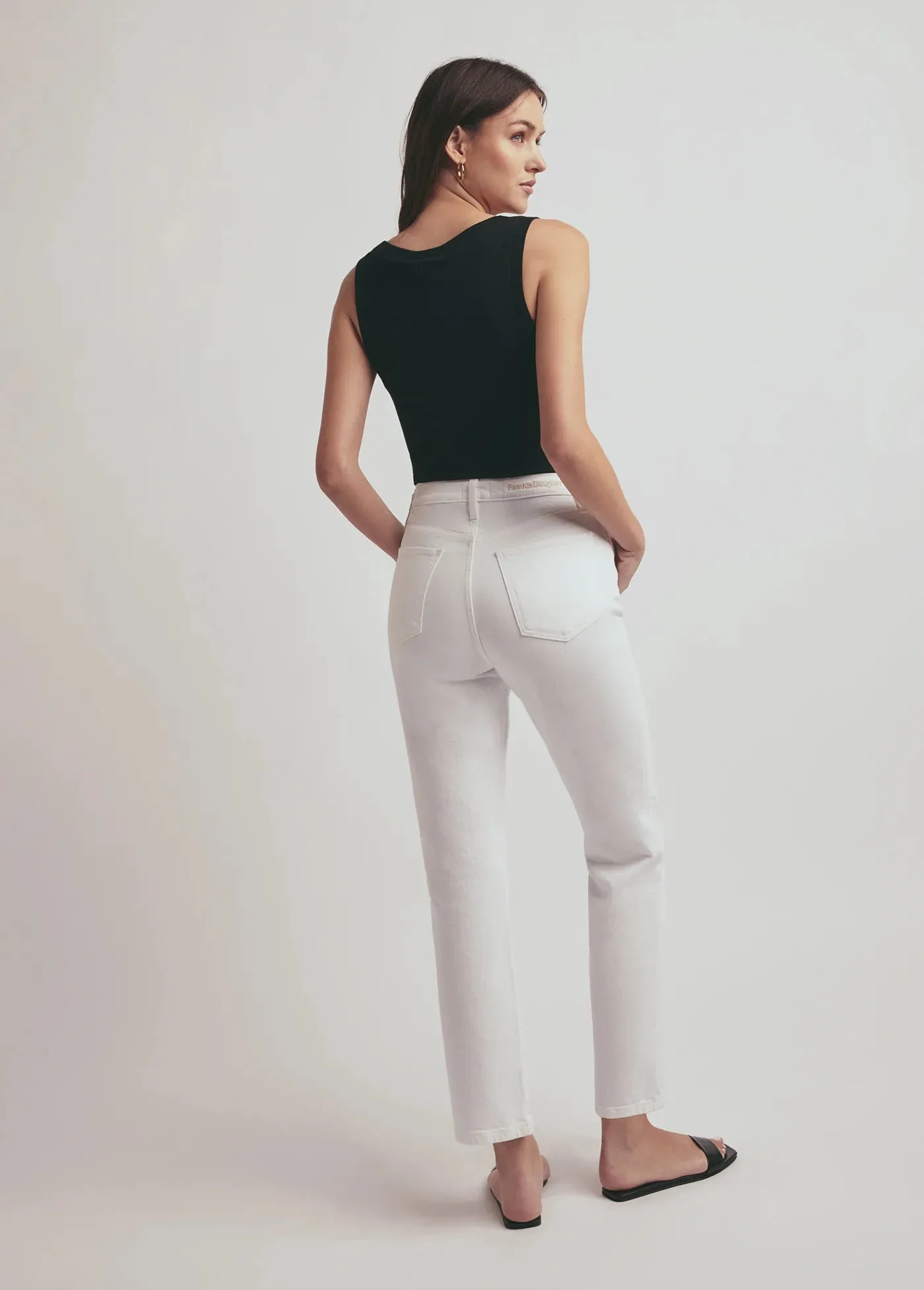 Vivi High Rise Straight Ankle