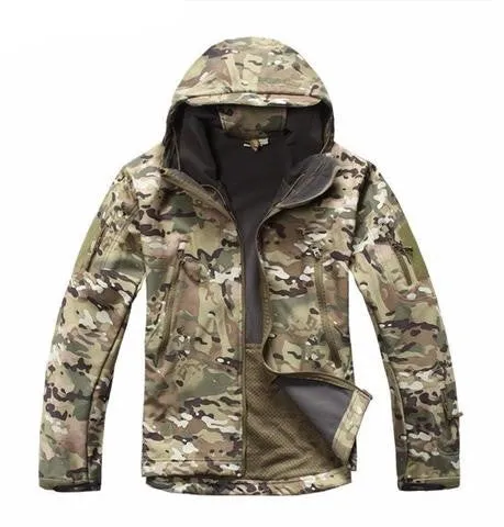 Waterproof Soft Shell Camo Jacket   Pants