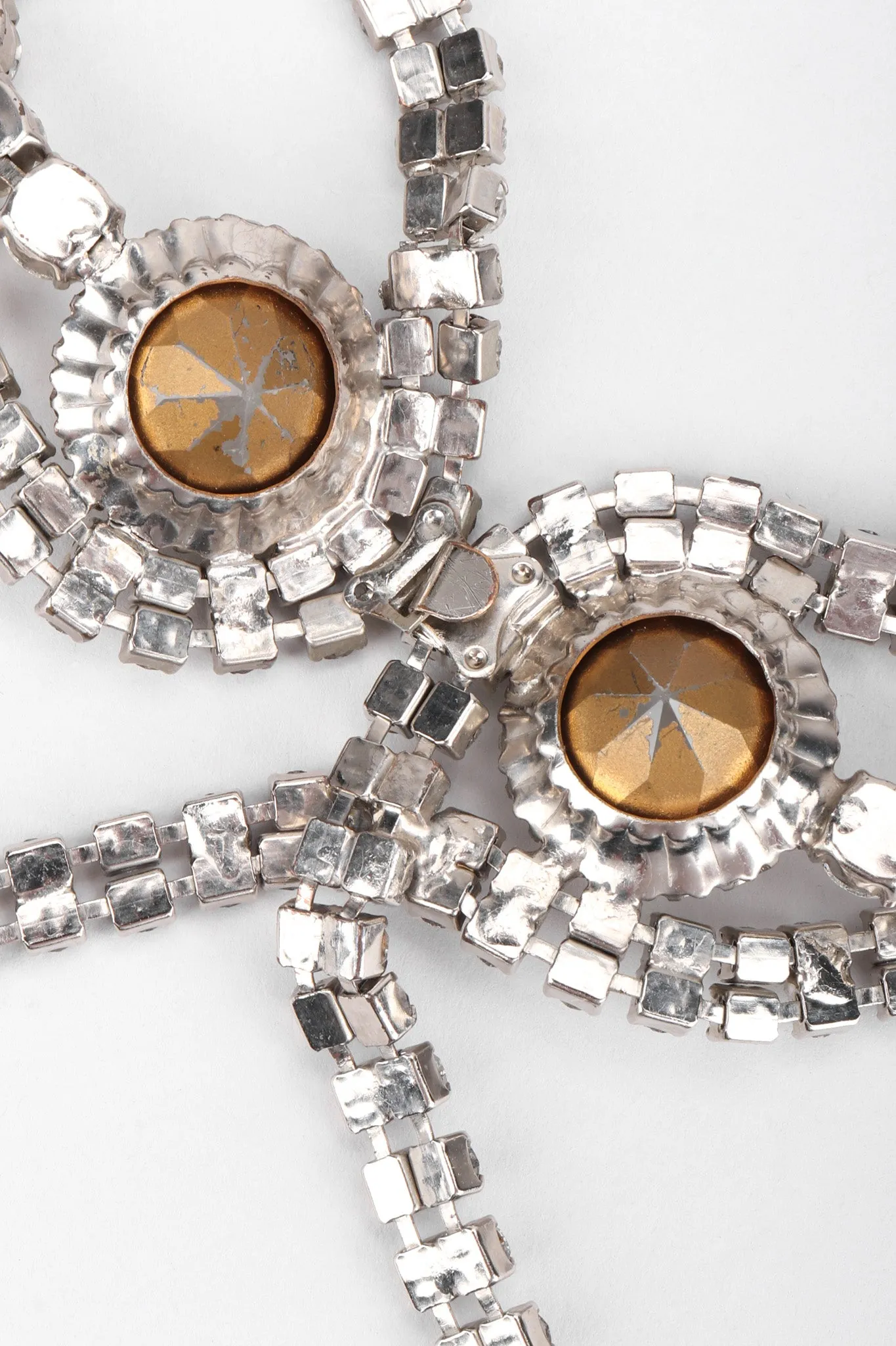 Wavy Rhinestone Belt