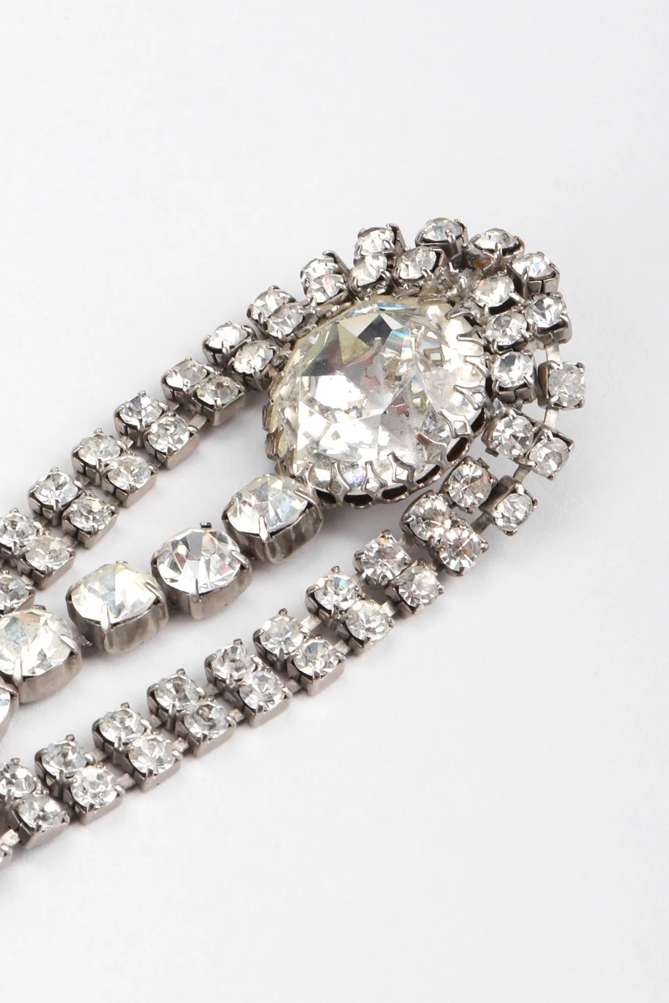 Wavy Rhinestone Belt