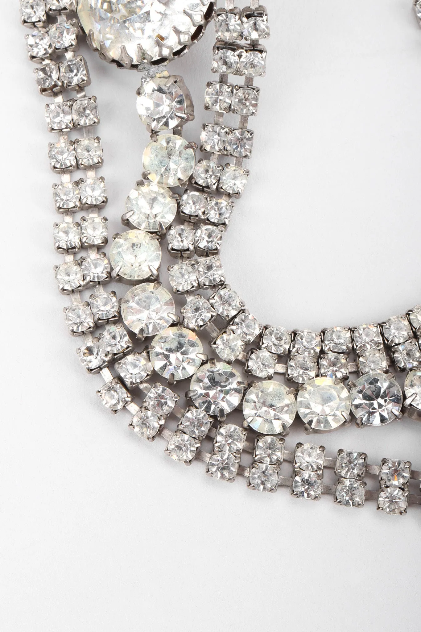 Wavy Rhinestone Belt