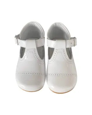 White Patent Shoe