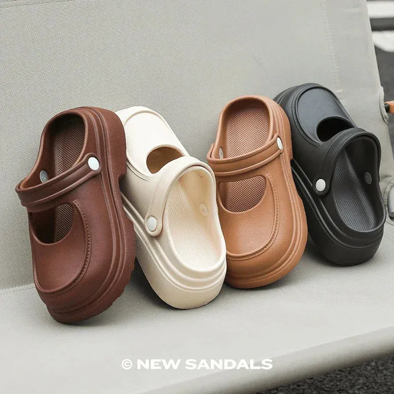 Woman Slippers Summer Outwear Trendy and Fashionable Beach Shoes Comfortable and Non Slip Two Wearing Sandals