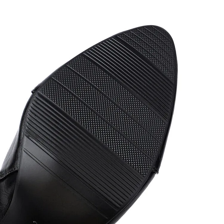 Women's Pointed Toe High Heel Ankle Boots