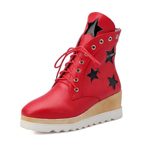 Women's Star Ankle Boots