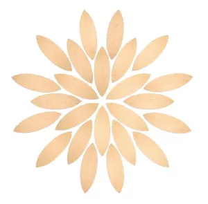 Wood Petals Platform 24pcs