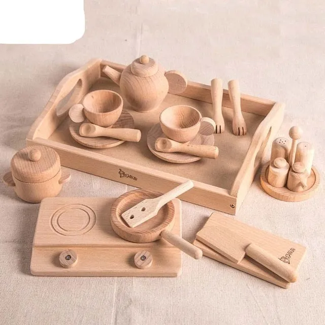 Wooden Kitchen Series Original Natural Toys